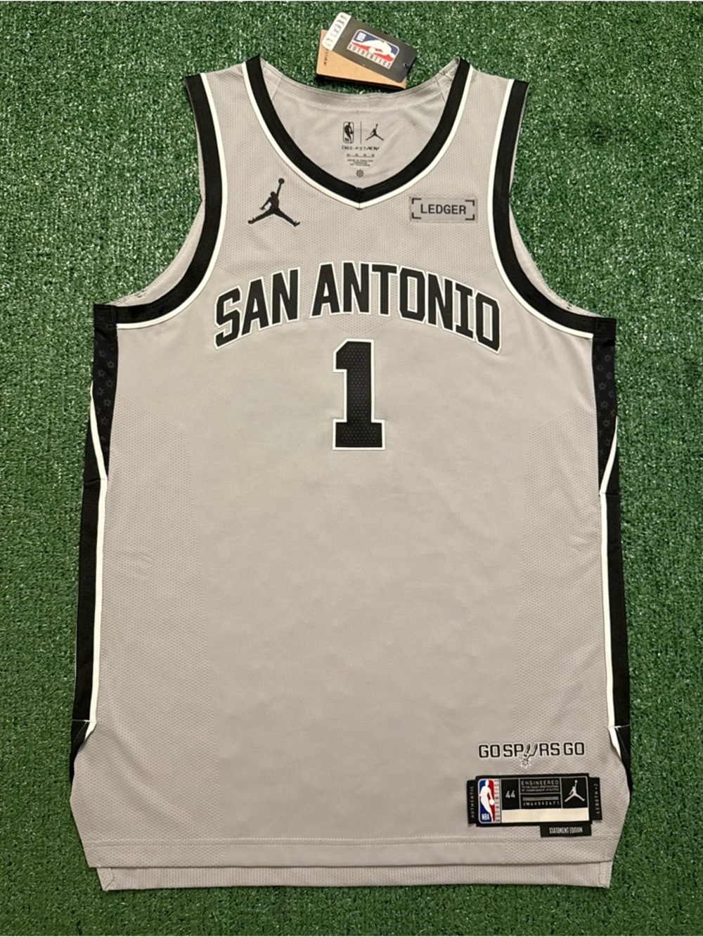 Authentic Victor Wembanyama San Antonio Spurs Statement Edition Nike Adv Jersey